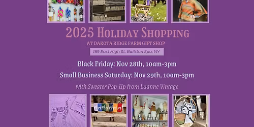 Holiday Shopping at Dakota Ridge Farm Gift Shop