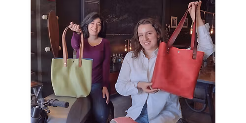 Intro to Leatherwork: Make a Leather Tote Bag - Art Class by Classpop!\u2122