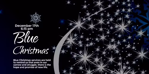 Blue Christmas Advent Evening Prayer Service