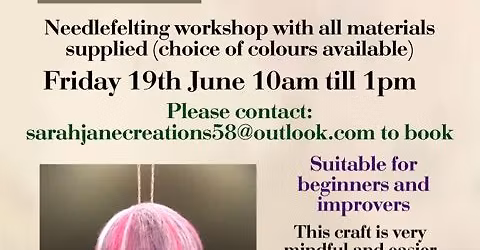 Needlefelting Workshop