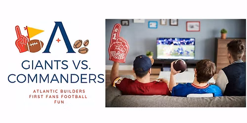 Giants vs. Commanders First Fans Afton Villas Football Event