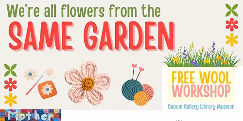 YARNBOMB We are all flowers from the same garden