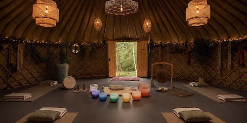 Yurtshire Sound Bath \u2661 Hideaway Yurt | A Place to Pause