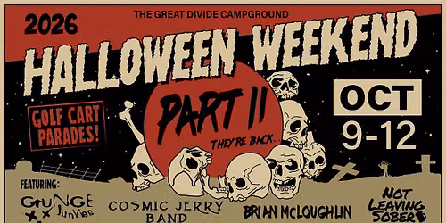 2026- Halloween Weekend (Part Two) at The Great Divide Campground in Newton NJ