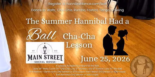 Introduction To Cha-Cha - The Summer Hannibal Had A Ball Lesson Series