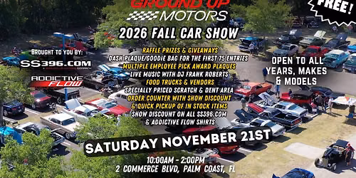 Ground Up Motors 2026 Fall Car Show