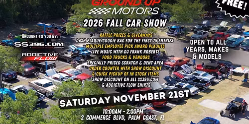 Ground Up Motors 2026 Fall Car Show