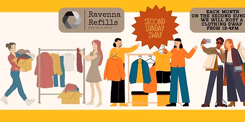 JANUARY CLOTHING SWAP | RAVENNA REFILLS
