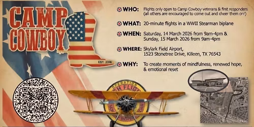 Flights for Camp Cowboy