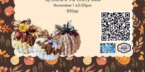 \ufffd Pumpkin Sip & Stitch \ufffd