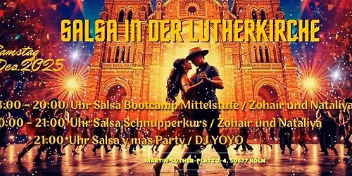 SalsaLutherkirche - Samstag 20.12.2025 \/ Party \/ Workshop