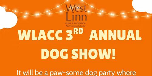 Adult Community Center Dog Show