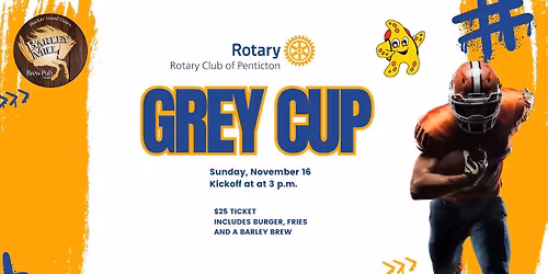 Grey Cup Party at Barley Mill Brew Pub