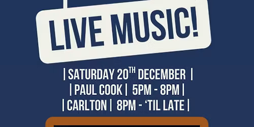 Paul Cook and Carlton