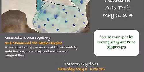 Tea Ceremony, Tamborine Mountain Arts Trail 2026