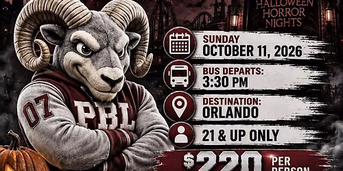 Palm Beach Lakes Class of 2007 Host Halloween Horror