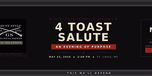 4 Toast Salute An Evening of Purpose