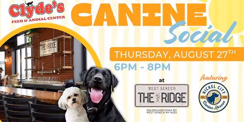 Clyde's Canine Social at The Ridge