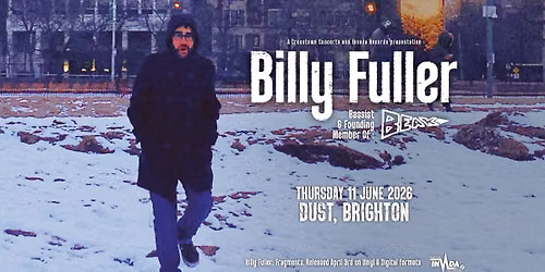 Billy Fuller (of Beak>) at Dust, Brighton