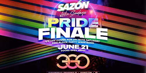 Saz\u00f3n Latin Sundays Pride Finale