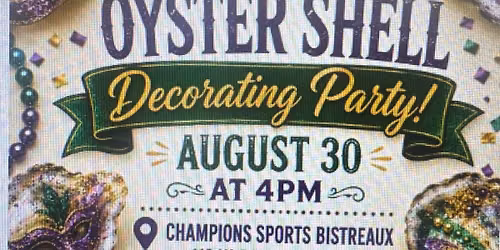 Oyster Shell Decorating