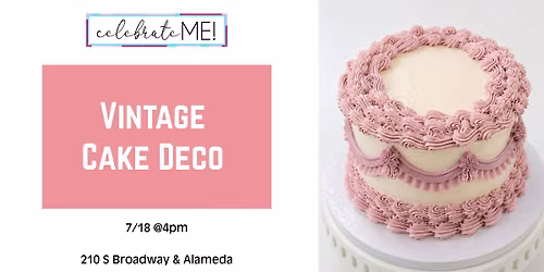 Vintage Cake Deco