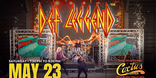 Def Leggend - Def Leppard Tribute - Live at Cactus Theater \u2013 The Ultimate 80s Arena Rock 