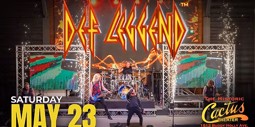 Def Leggend - Def Leppard Tribute - Live at Cactus Theater \u2013 The Ultimate 80s Arena Rock 