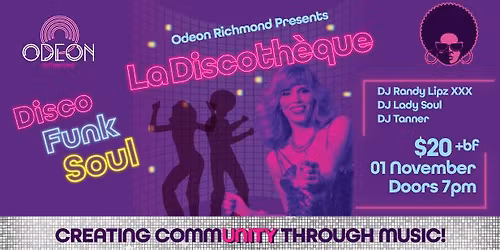 La Discoth\u00e8que ~ DISCO * FUNK * SOUL