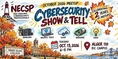 New England Cybersecurity Professionals October 2026 Meetup
