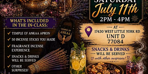 Incense Making Class