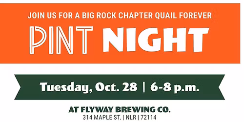 Pint Night & Quail Season Kickoff!