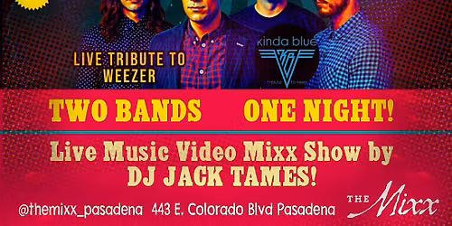 LIVE TRIBUTE TO RED HOT CHILLI PEPPERS & WEEZER SHOW