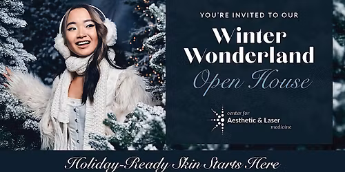 Winter Wonderland Event at Center for Aesthetic and Laser Medicine Plano