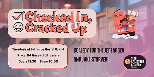Checked In, Cracked Up - Stand-up Comedy in English