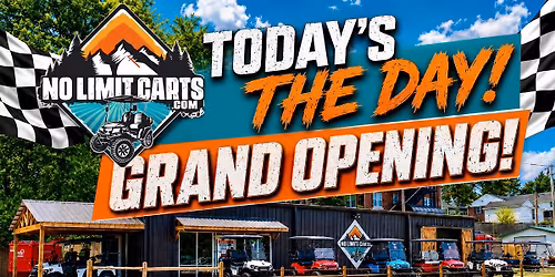 Grand Opening- No Limit Carts- Bristol