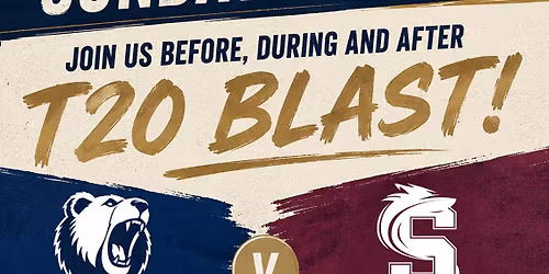 T20 BLAST-WARWICKSHIRE BEARS