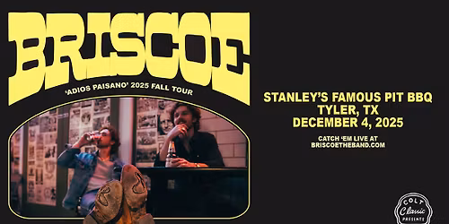 Briscoe \ud83d\udd25 Live at Stanley's!