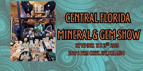 Central Florida Mineral & Gem Society Gem Show