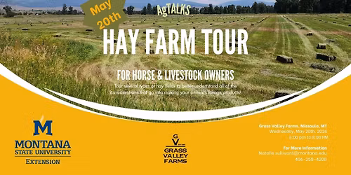 Hay Farm Tour for Horse & Livestock Owners