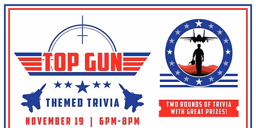 Top Gun themed Trivia Night!