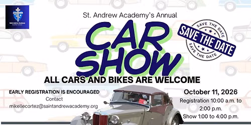 Saint Andrew Academy Annual CarShow