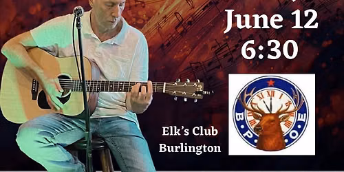 Dan Parks at Burlington Elks Lodge 