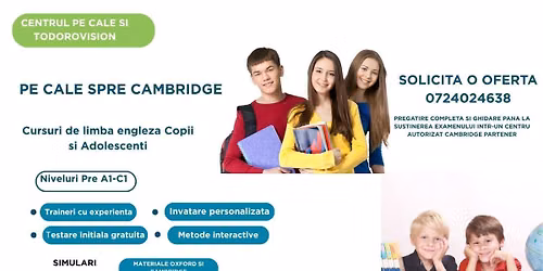 PE CALE SPRE CAMBRIDGE