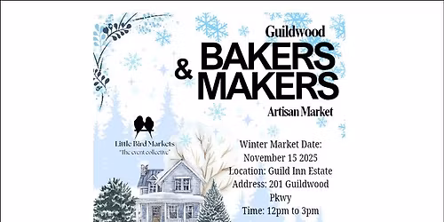 Guildwood Bakers & Makers Marketplace