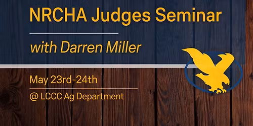 NRCHA Judges Seminar 