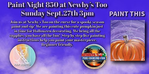 Paint Night 850 At Newby\u2019s Too Paint And Sip