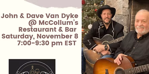 THE BACKSLIDERS: ALL ACOUSTIC LIVE AT MCCOLLUMS