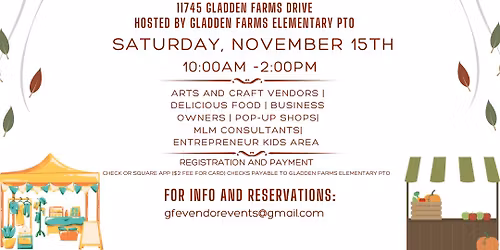 Gladden Farms Fall Market