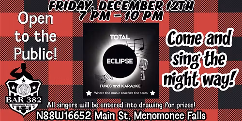 FLANNEL FRIDAY KARAOKE NIGHT